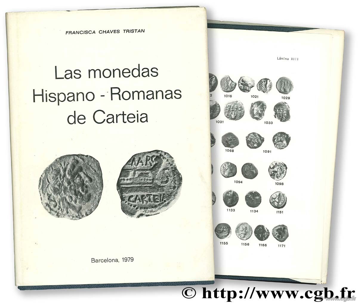Las monedas Hispano-Romanas de Carteia CHAVES TRISTAN F.