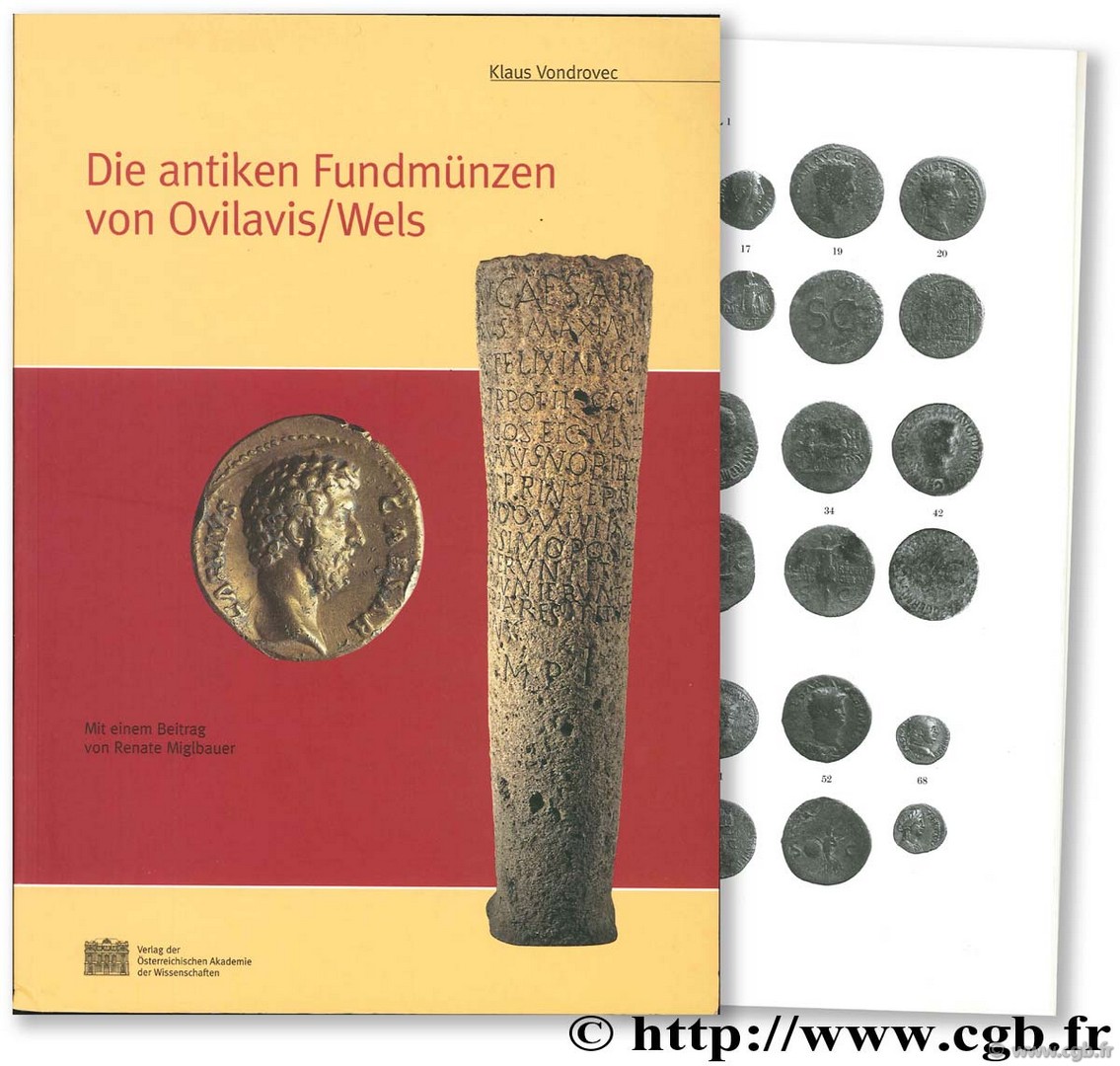 Die antiken Fundmünzen von Ovilavis/Wels VONDROVEC K.