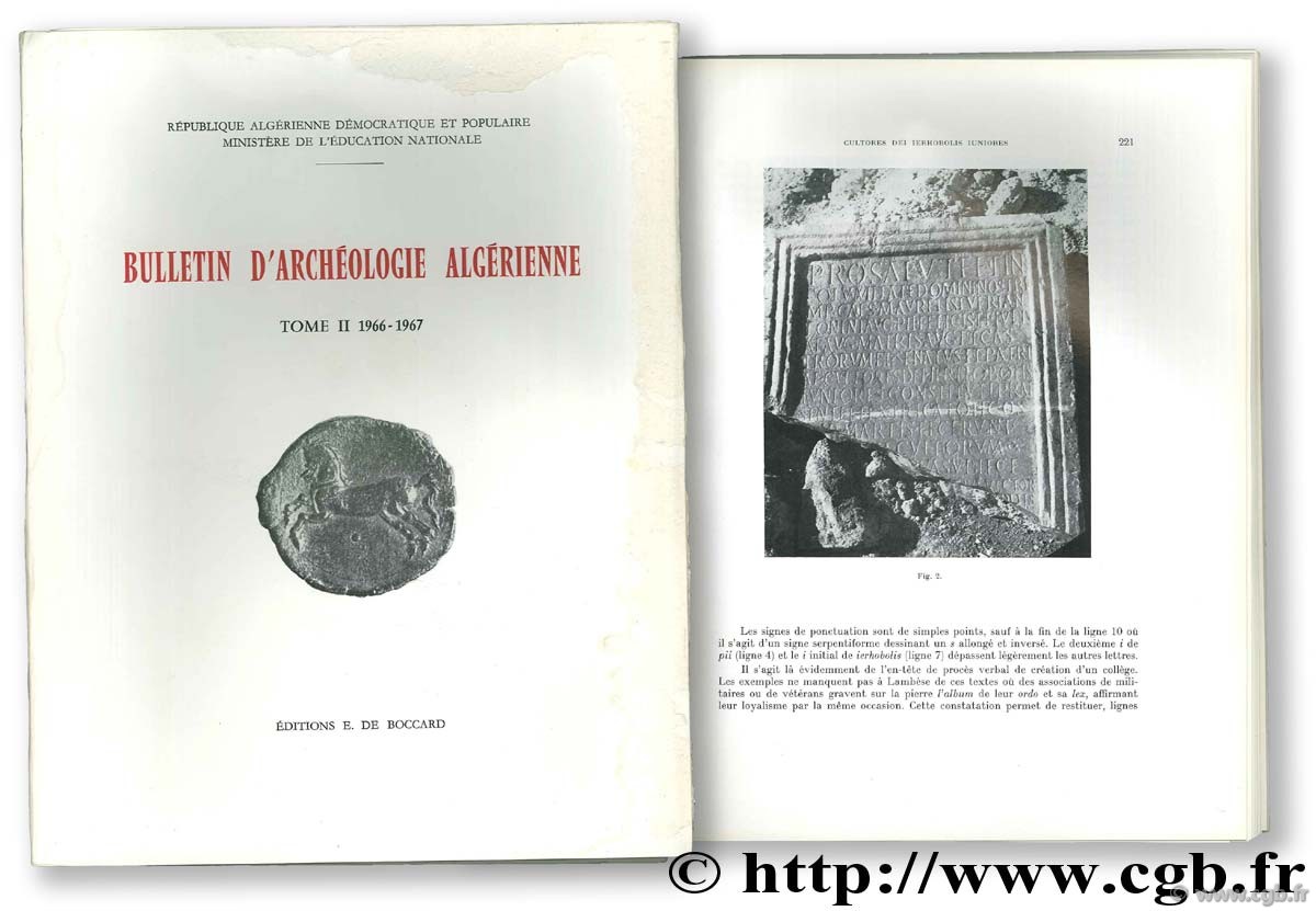 Bulletin d archéologie algérienne 