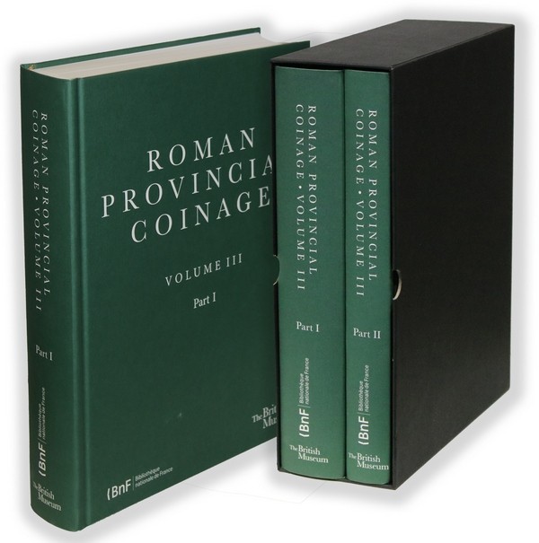 Roman provincial coinage (R.P.C.), volume III : Nerva, Trajan et Hadrien (Ad 96-138) Sous la Direction de Michel Amandry et Andrew Burnett