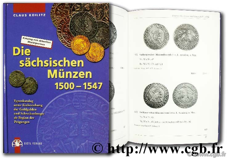 Die sächsischen Münzen 1500-1547 KEILITZ Claus