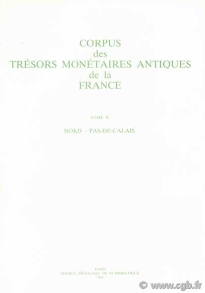 TAF - Corpus des trésors antiques de France, II, Nord et Pas-de-Calais S.F.N.