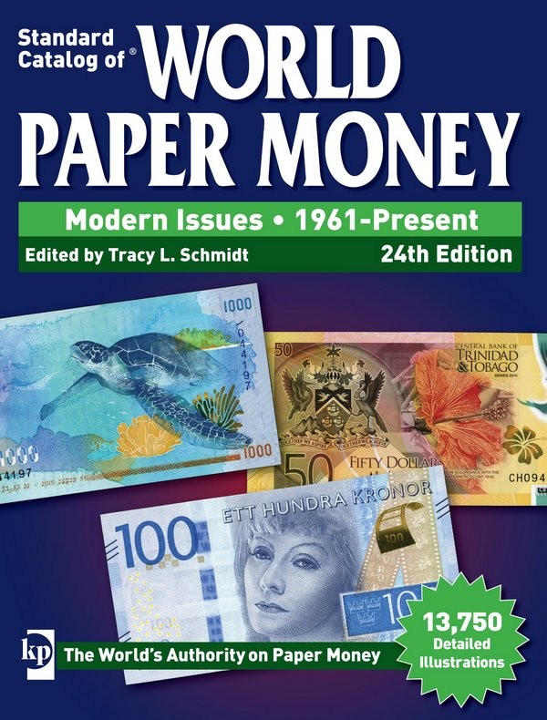 Standard Catalog of World Paper Money - Modern Issues : 1961-Present 24th Edition sous la direction de Tracy L. SCHMIDT