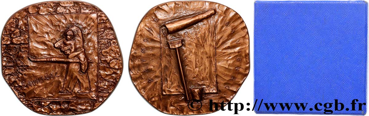 ARTISTS : ENGRAVORS, PAINTERS, SCULPTORS Médaille, Raymond Savignac AU