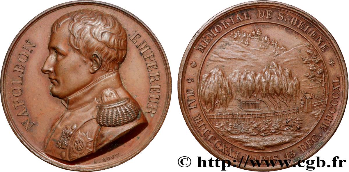 LOUIS-PHILIPPE I Médaille du mémorial de St-Hélène AU