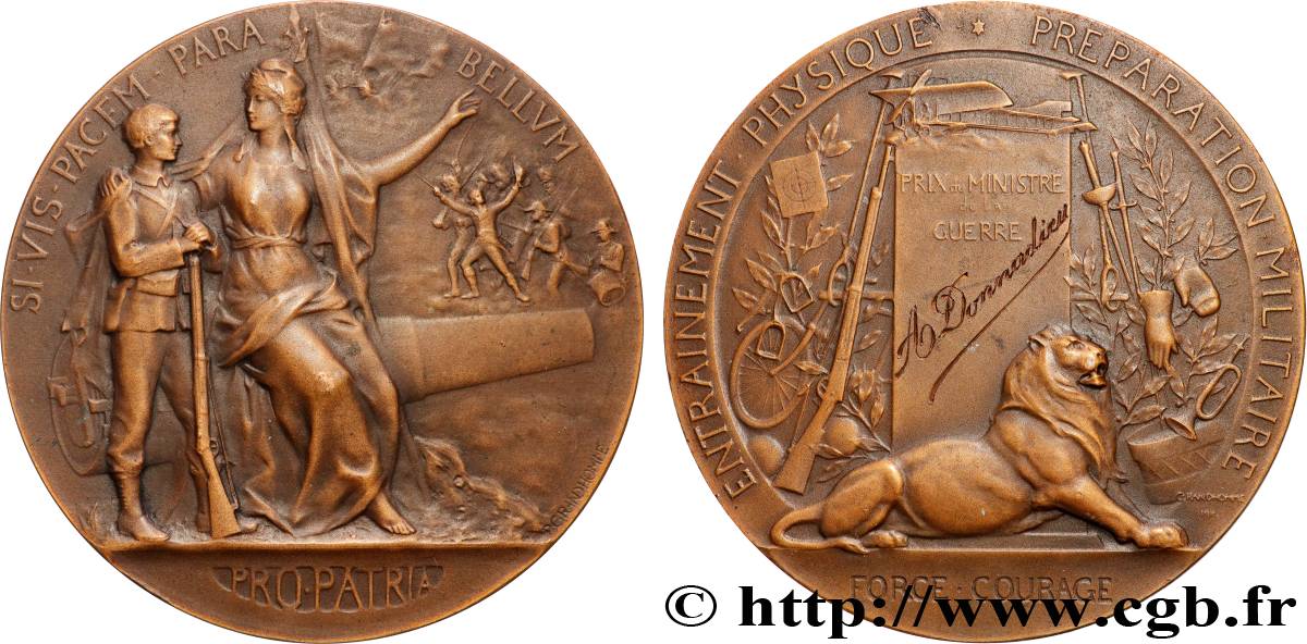 France Médaille Décoration Des Services Militaires Volontaires