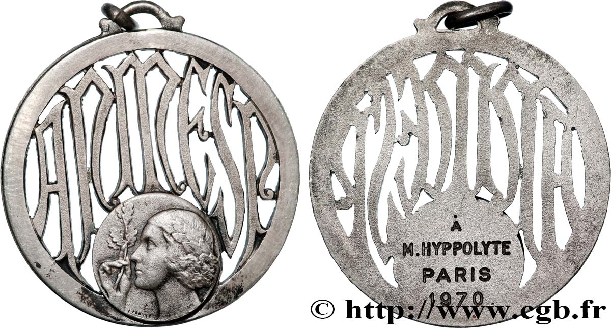 V REPUBLIC Médaille, ANMESP AU