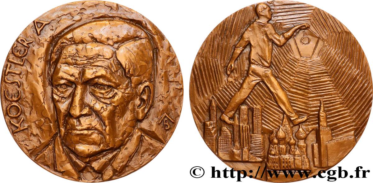 SCIENCES & SCIENTIFIQUES Médaille, Arthur Koestler VZ