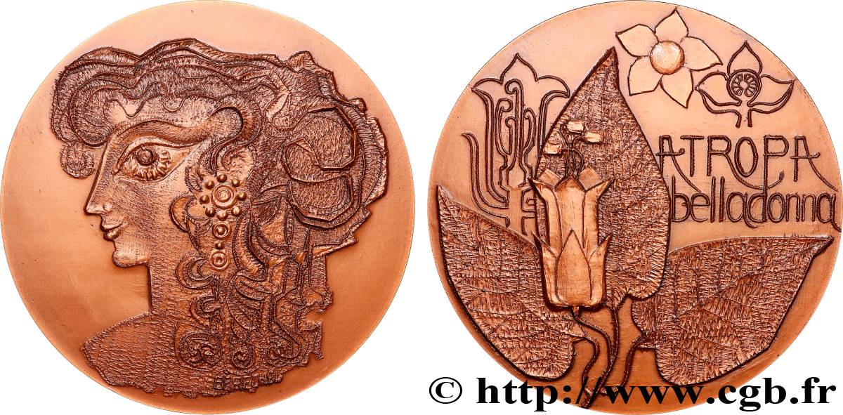 CINQUIÈME RÉPUBLIQUE Médaille, La Belladonna SUP
