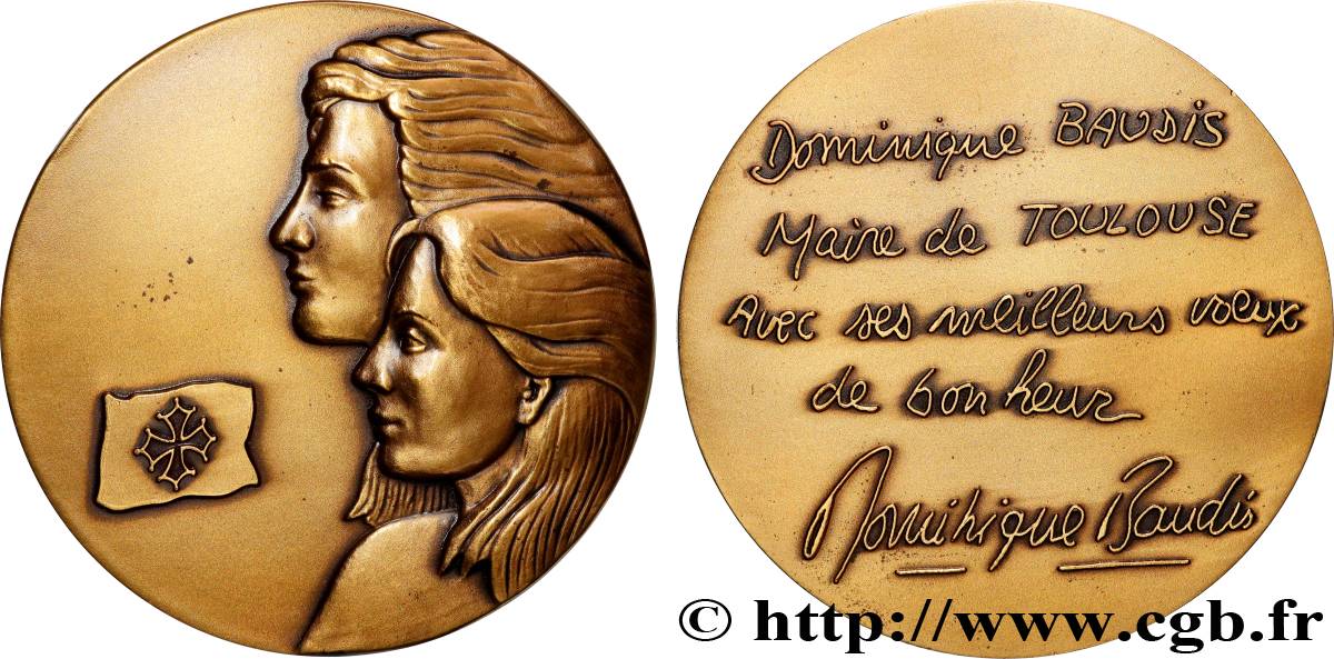 AMOUR ET MARIAGE Médaille de mariage VZ