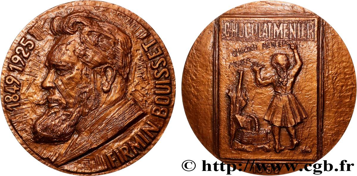 ARTISTES : GRAVEURS, PEINTRES, SCULPTEURS Médaille, Firmin Bouisset  SPL