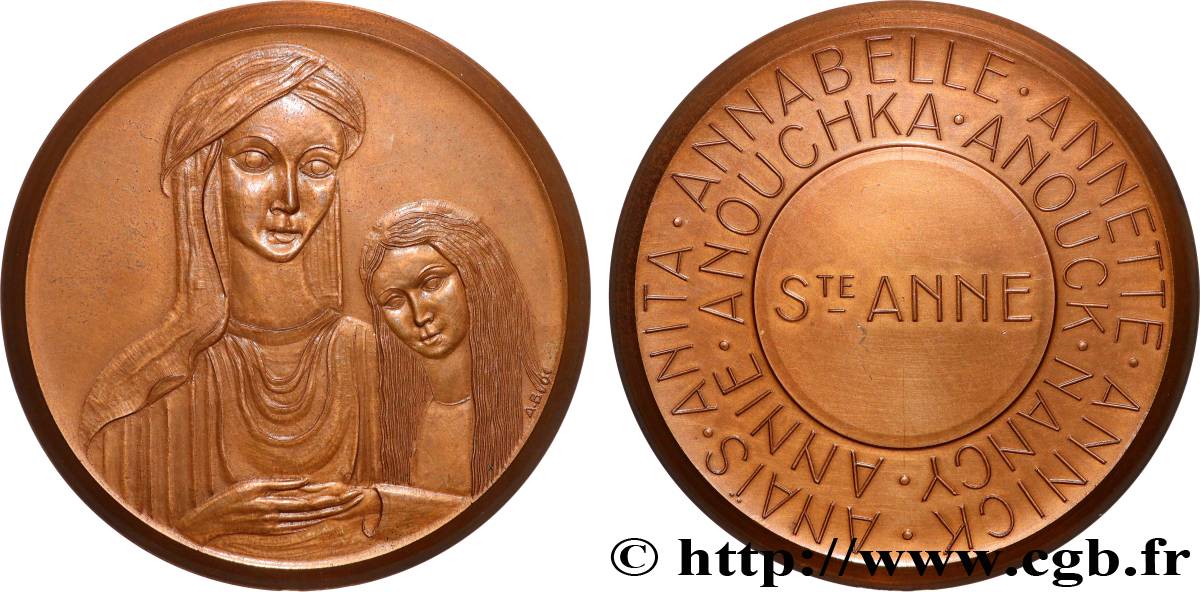 MÉDAILLES RELIGIEUSES Médaille, Sainte Anne SUP