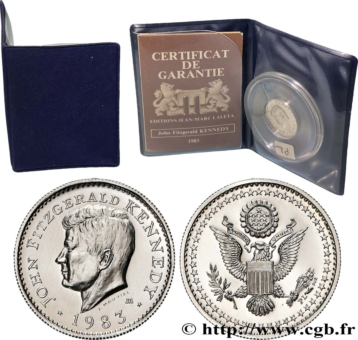 VEREINIGTE STAATEN VON AMERIKA Médaille, John Fitzgerald Kennedy VZ