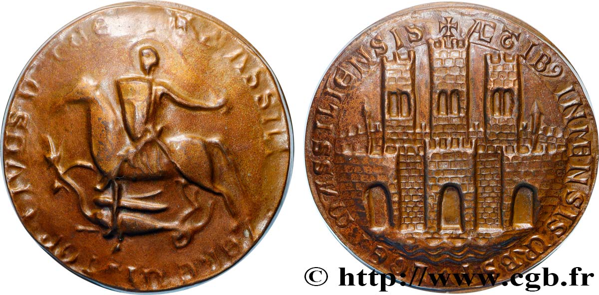 V REPUBLIC Médaille, Reproduction du sceau de Marseille AU