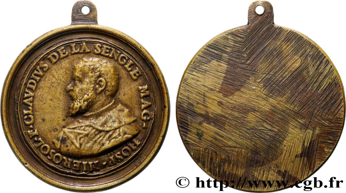 EASTERN LATIN Médaille uniface, Claude de La Sengle VF