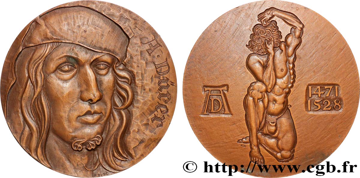 ARTISTS : ENGRAVORS, PAINTERS, SCULPTORS Médaille, Albrecht Dürer AU