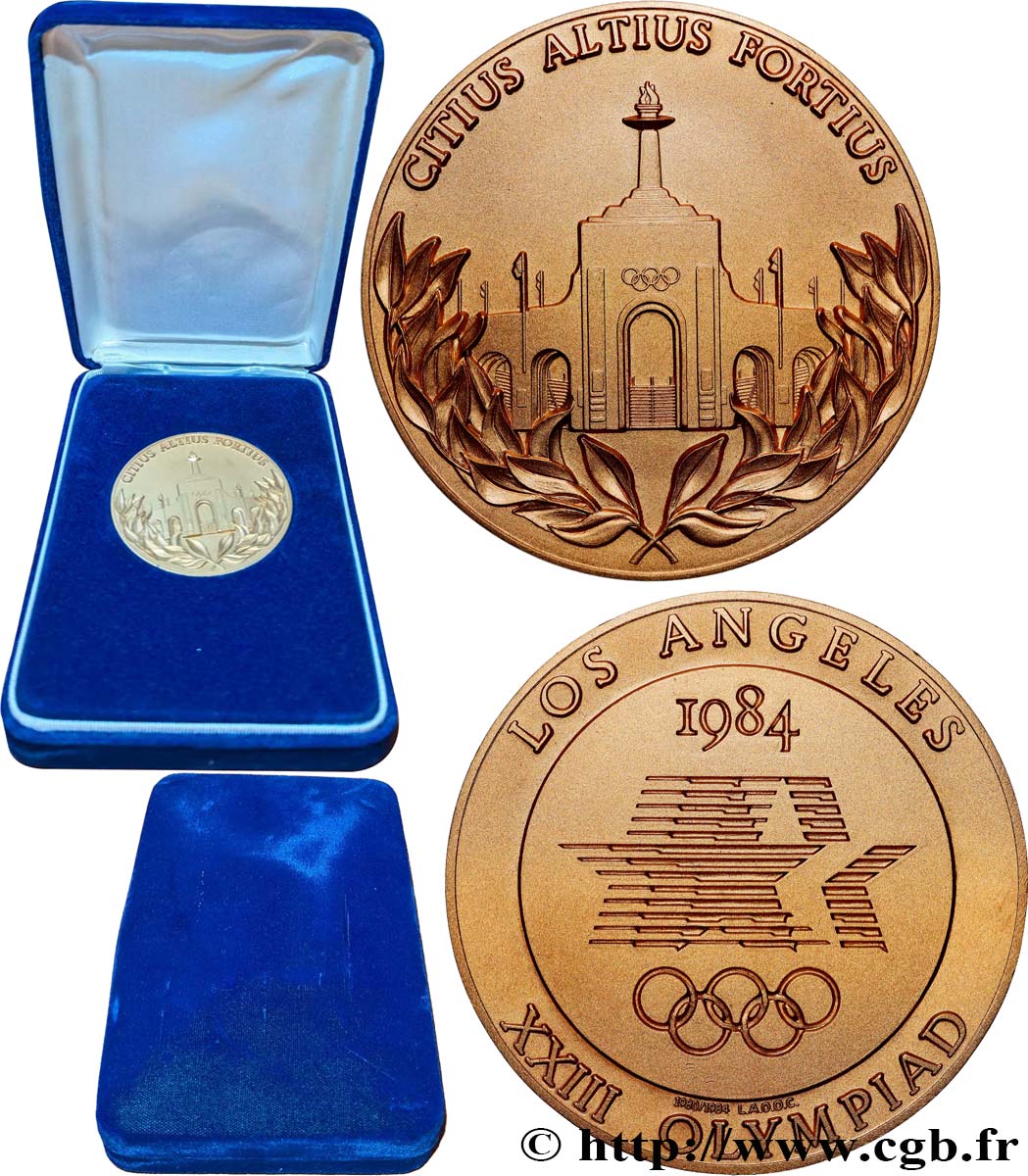 UNITED STATES OF AMERICA Médaille, XXIII Olympiad AU