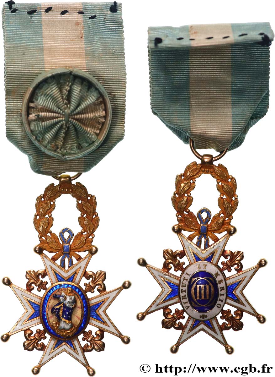 SPAIN Médaille, Ordre de Charles III d’Espagne, Croix d’officier AU