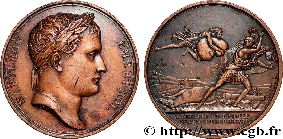 PRIMER IMPERIO Médaille, retraite de l’armée MBC