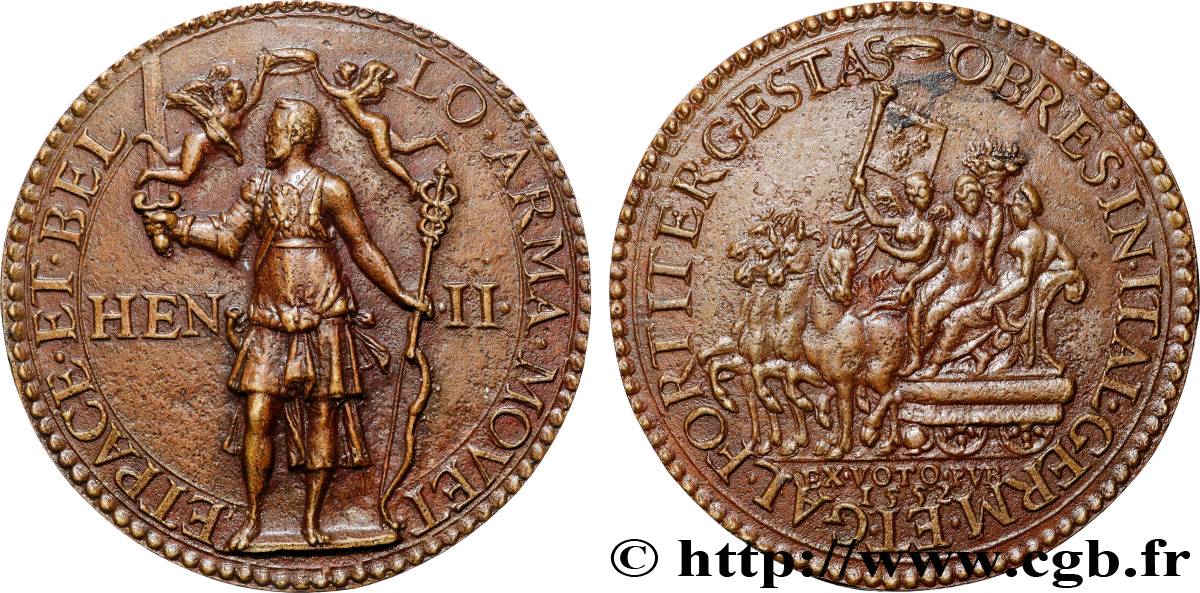 HENRI II Fonte, Conquêtes de Henri II TTB+