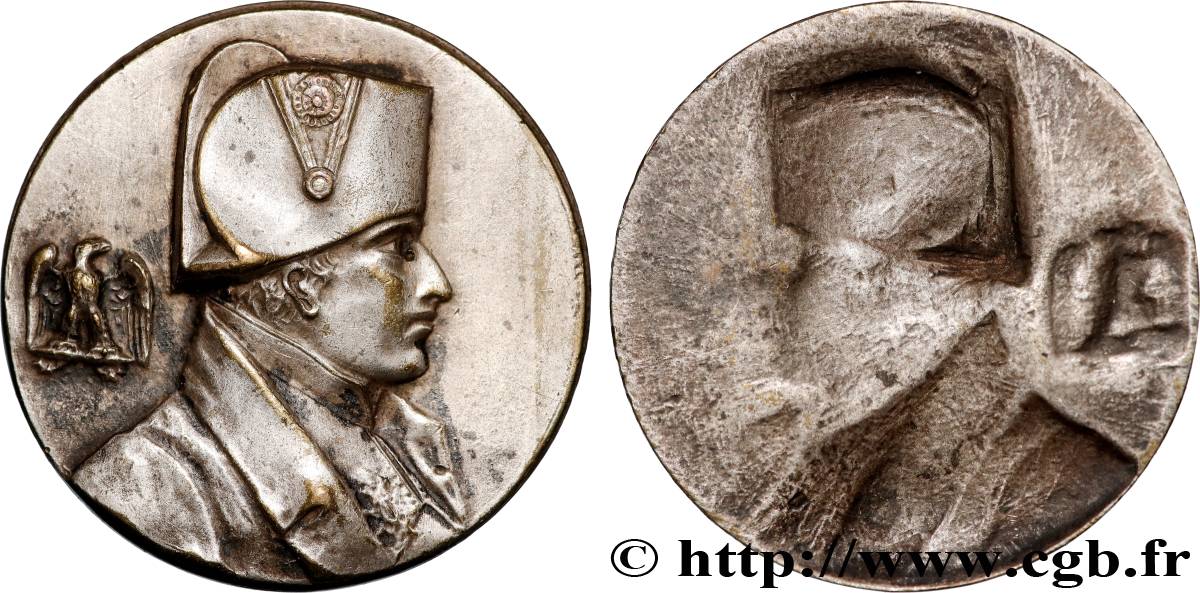 GESCHICHTE FRANKREICHS Médaille, Empereur Napoléon Ier, tirage uniface SS