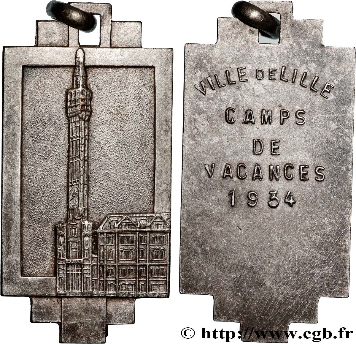 TROISIÈME RÉPUBLIQUE Plaquette, Camps de Vacances TTB+