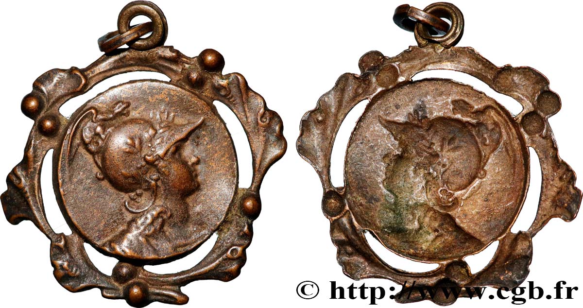 PRIX ET RÉCOMPENSES Médaille, Marianne casquée VF