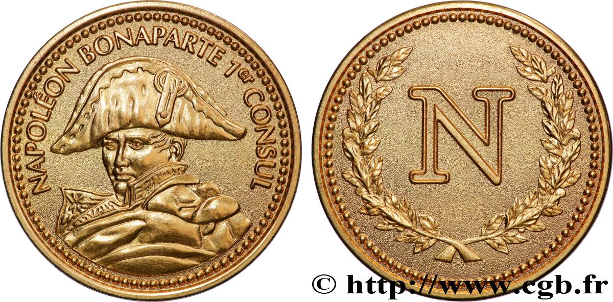 PREMIER EMPIRE / FIRST FRENCH EMPIRE Médaille, Napoléon Bonaparte 1er consul MS