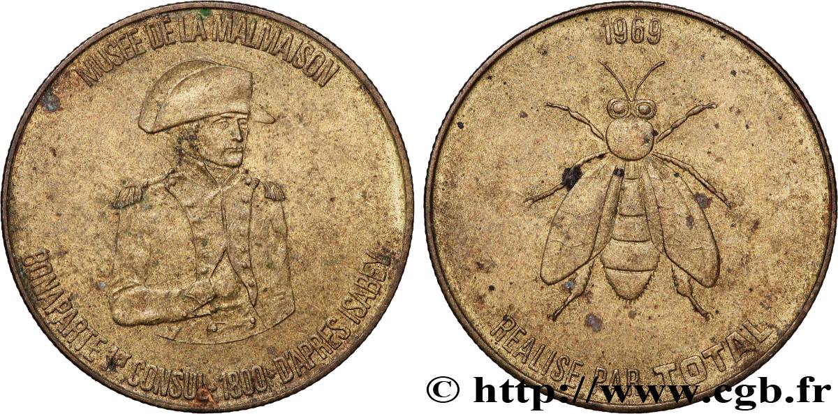 QUINTA REPUBBLICA FRANCESE Médaille, Musée de la Malmaison, Réalisé par total BB