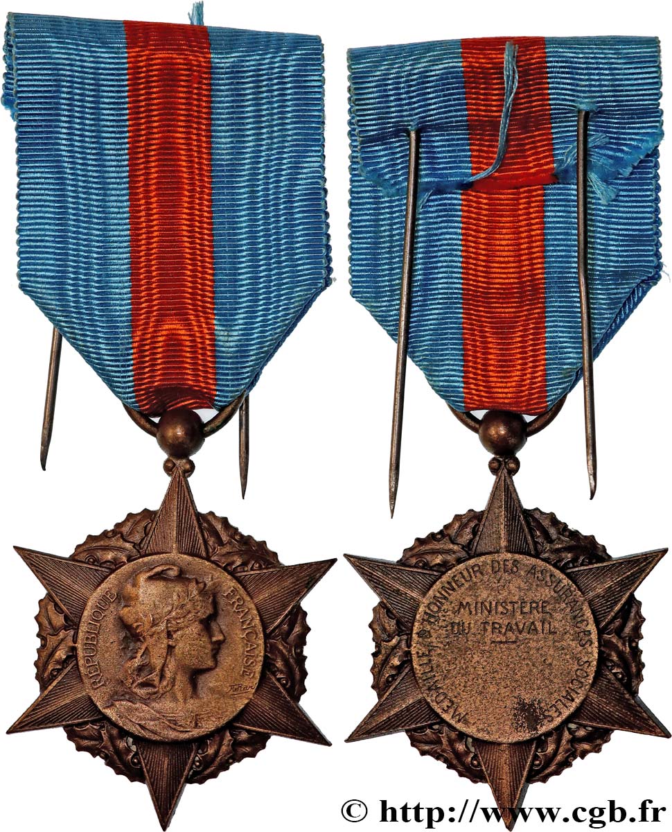 LES ASSURANCES Médaille d’honneur des assurances sociales fVZ