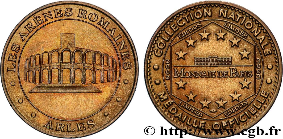 TOURISTIC MEDALS Médaille touristique, Les arènes romaines, Arles VZ