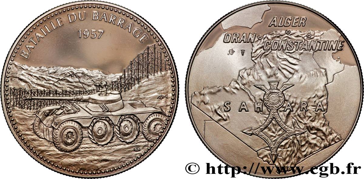CINQUIÈME RÉPUBLIQUE Médaille, Bataille du Barrage SPL