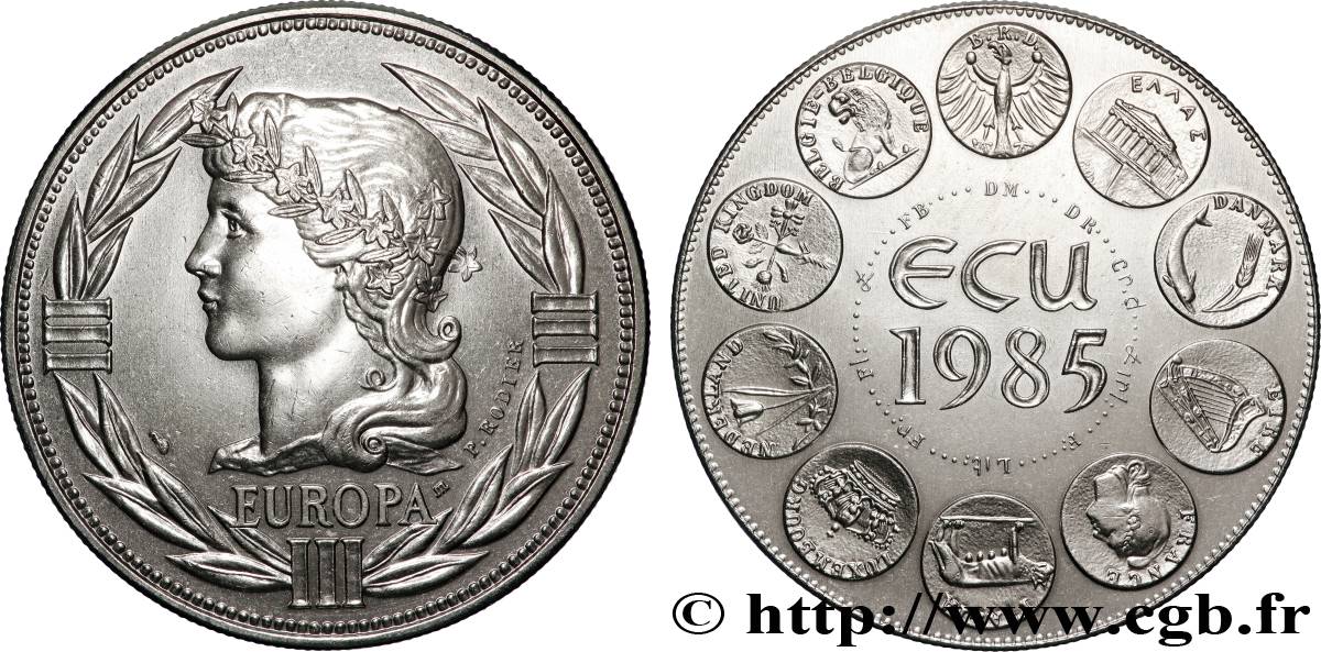 CINQUIÈME RÉPUBLIQUE ECU Europa SUP