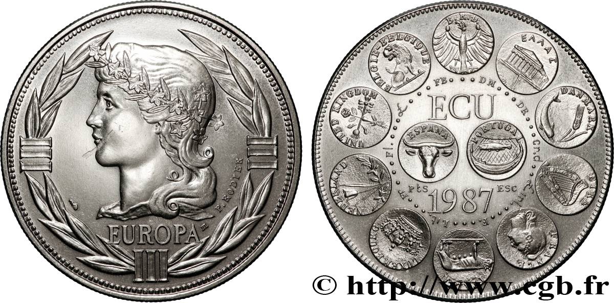 CINQUIÈME RÉPUBLIQUE ECU Europa SUP