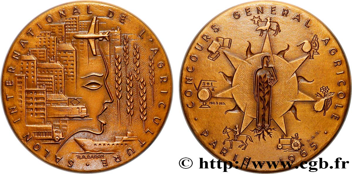 V REPUBLIC Médaille, Concours général agricole MS