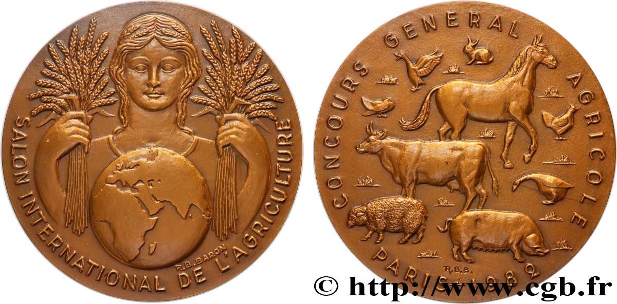 V REPUBLIC Médaille, Concours général agricole MS