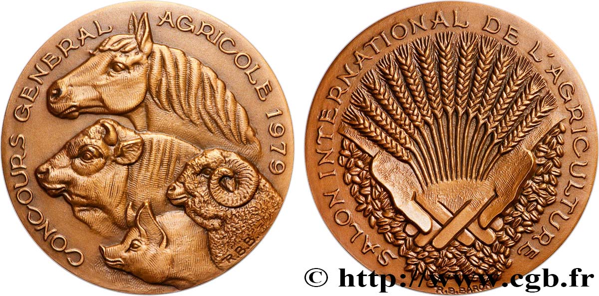 V REPUBLIC Médaille, Concours général agricole MS