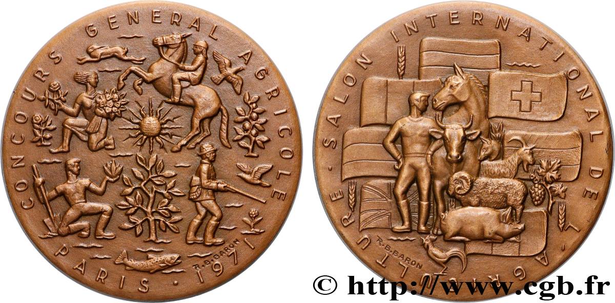 V REPUBLIC Médaille, Concours général agricole AU