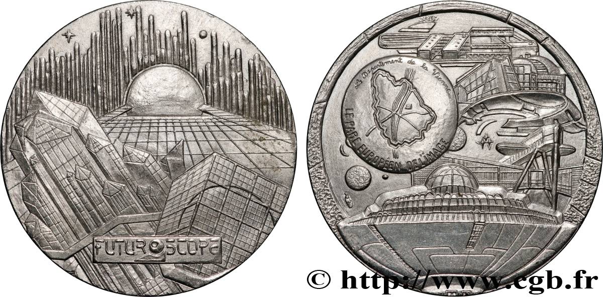 MÉDAILLES TOURISTIQUES Médaille, Futuroscope TTB+