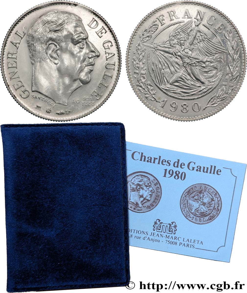 CINQUIÈME RÉPUBLIQUE Module de 20 francs FDC