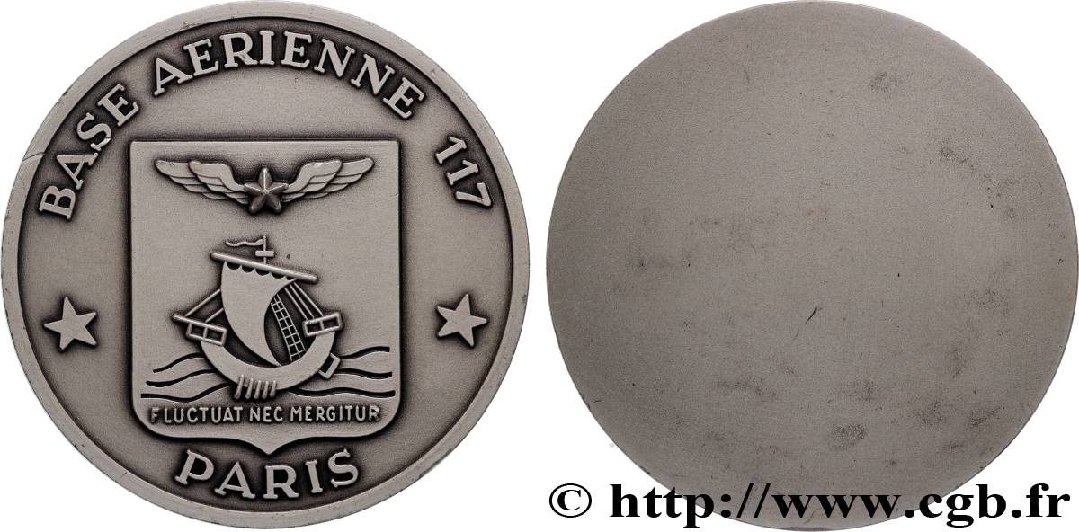 CINQUIÈME RÉPUBLIQUE Médaille, Base Aérienne 117 SUP