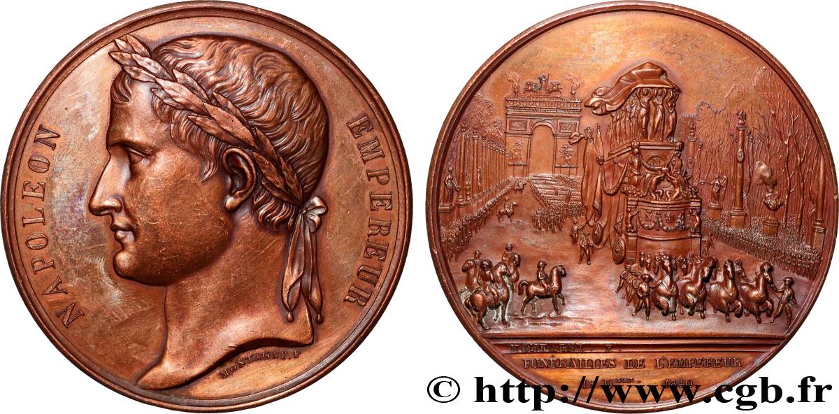 LOUIS-PHILIPPE Ier Médaille, Retour des cendres - funérailles de l’Empereur TTB