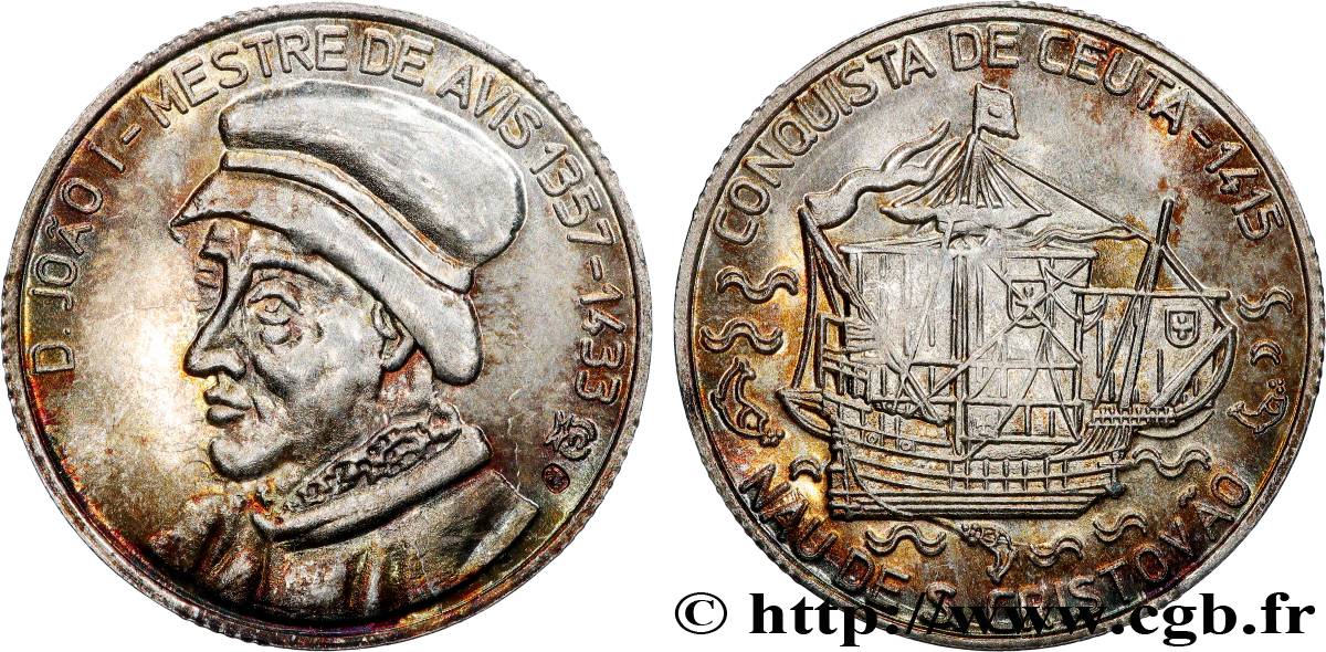 PORTUGAL Médaille, João I de Portugal AU