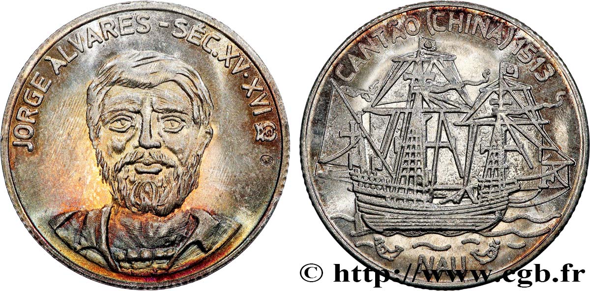 PORTUGAL Médaille, Jorge Álvares AU