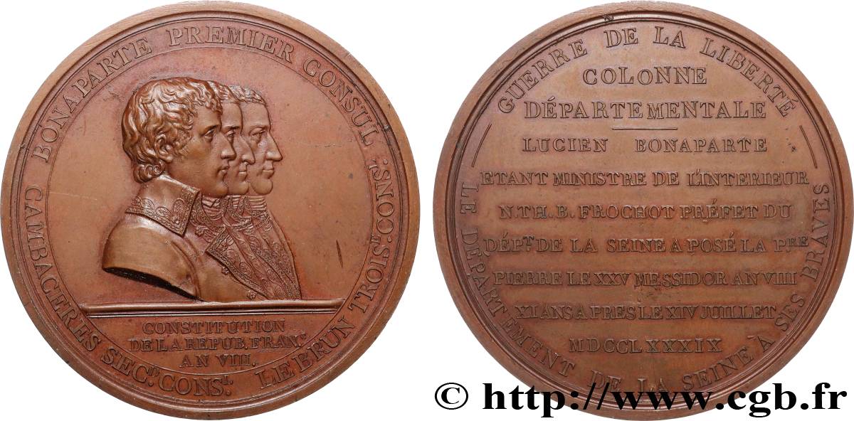 CONSOLATO Médaille, Colonne Départementale SPL