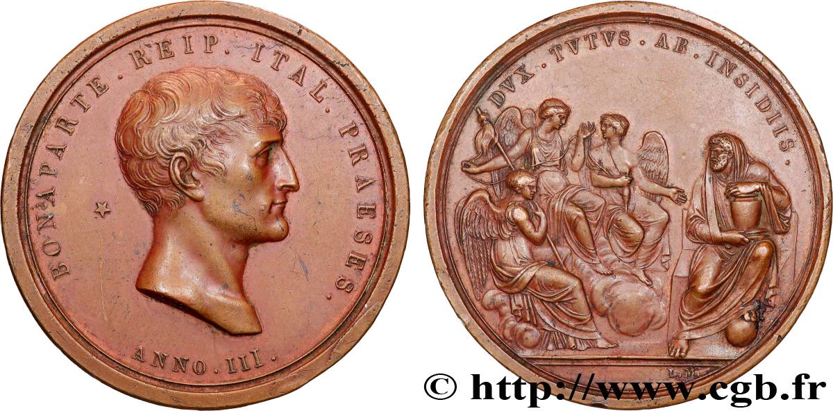 CONSULAT Médaille, Attentat à la vie de Bonaparte XF
