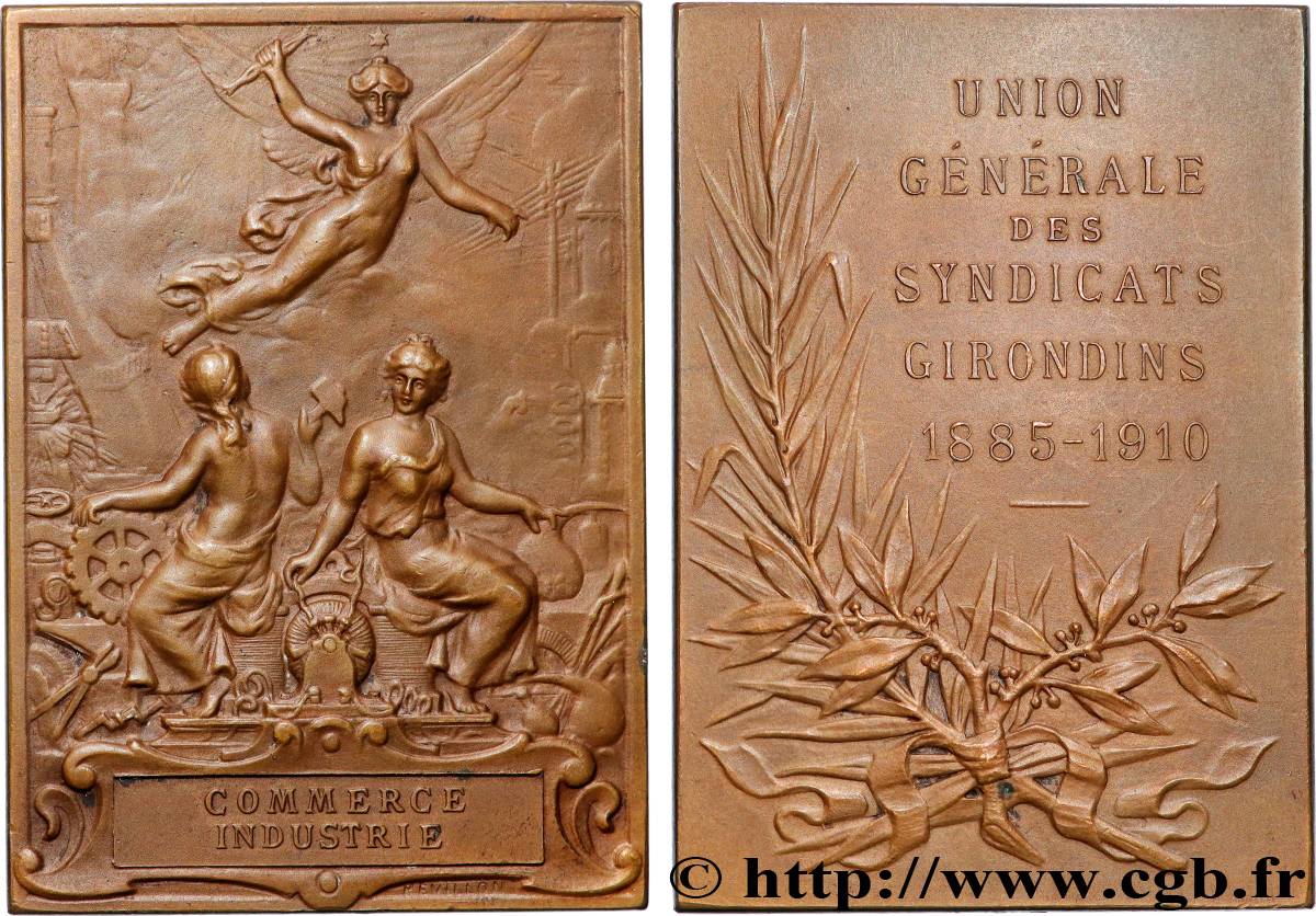 TROISIÈME RÉPUBLIQUE Plaquette, Union des syndicats TTB+