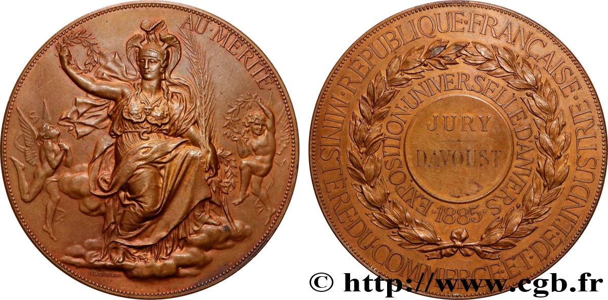 BELGIQUE - ROYAUME DE BELGIQUE - LÉOPOLD II Médaille, Exposition Universelle d’Anvers SPL/q.SPL