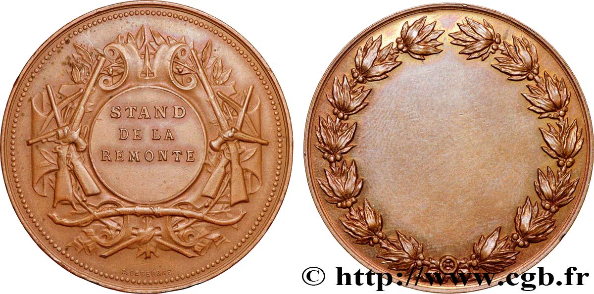 TIR ET ARQUEBUSE Médaille, Stand de la remonté fVZ