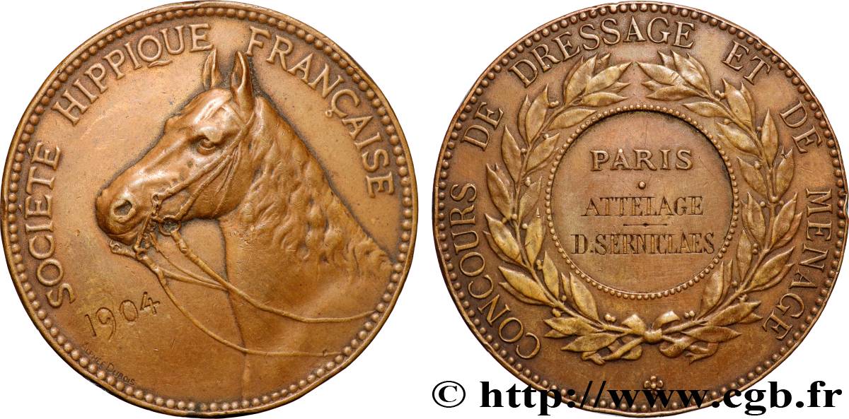 A0363- Médaille des Élections Municipales de 1912 République Française